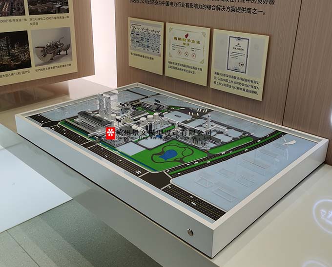 空分設(shè)備沙盤模型，特種氣體沙盤模型