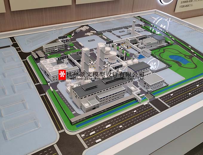 空分設(shè)備沙盤模型，特種氣體沙盤模型