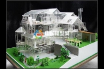 建筑模型工藝復(fù)雜，根據(jù)不同用途選定方案