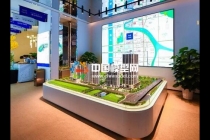 售樓部正常使用三類沙盤(pán)模型，建筑區(qū)域和戶型